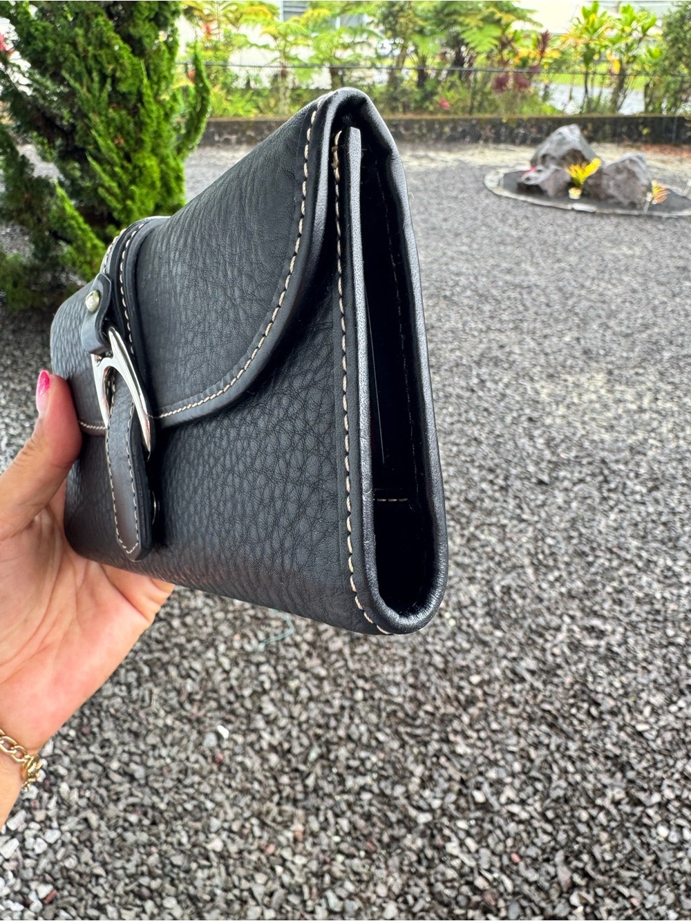 Dooney & Bourke 1975 Black Leather Wallet WR202 BB NWT $185 - Picture 6 of 15